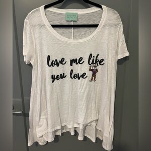 Judith March LSU GameDay Top